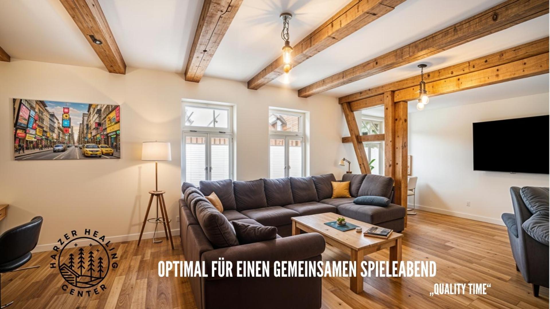 Harzer Healing Center 2024 Gemuetliche Landhauswohnung Mit Fussbodenheizung,Xxl Kochinsel,Xxl Regenduschen,Modern,Hochwertig,Persoenlich,Vollausgestattet Elbingerode  Exterior photo